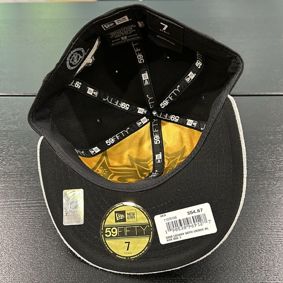 LA Kings NHL 50th Anniversary Suede Brim Limited Edition New Era Fitted Hat - 7 - Picture 7 of 8